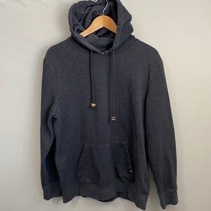 io Men's Pullover Gray Hoodie Size Large